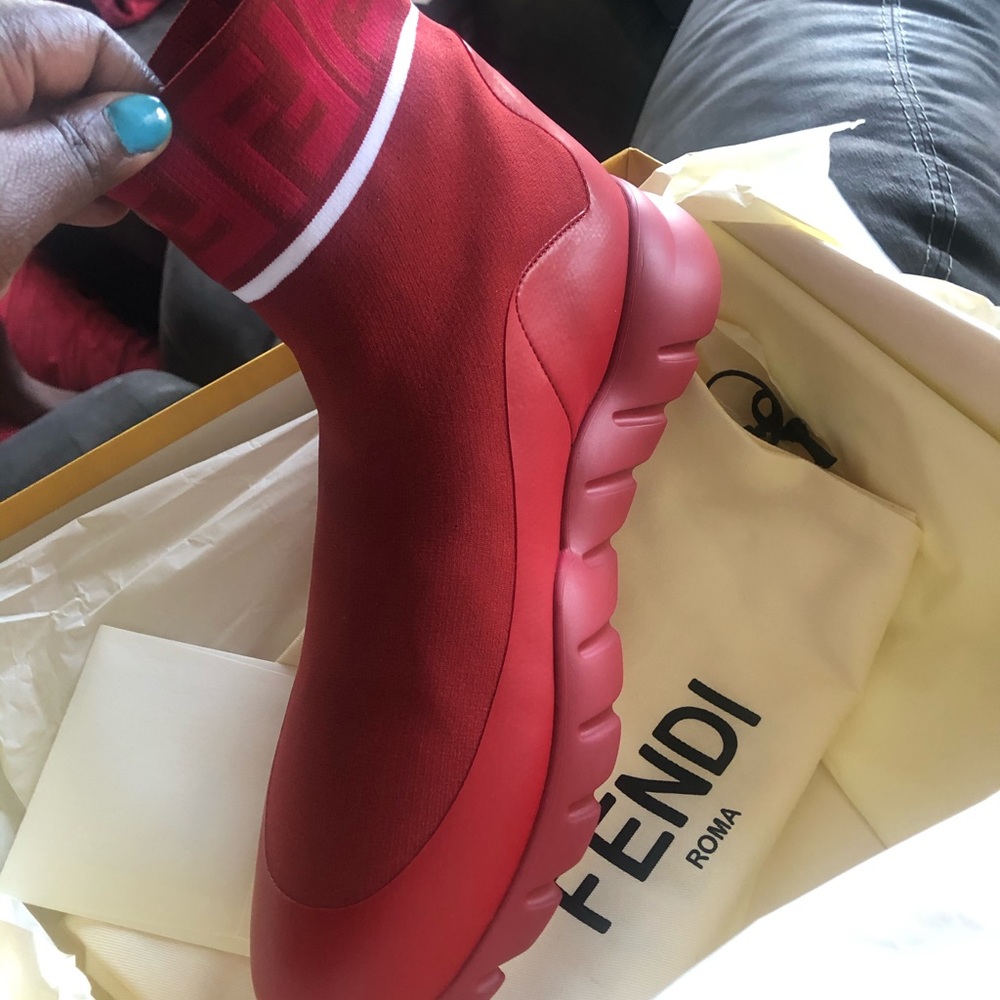 Fendi sock sneakers